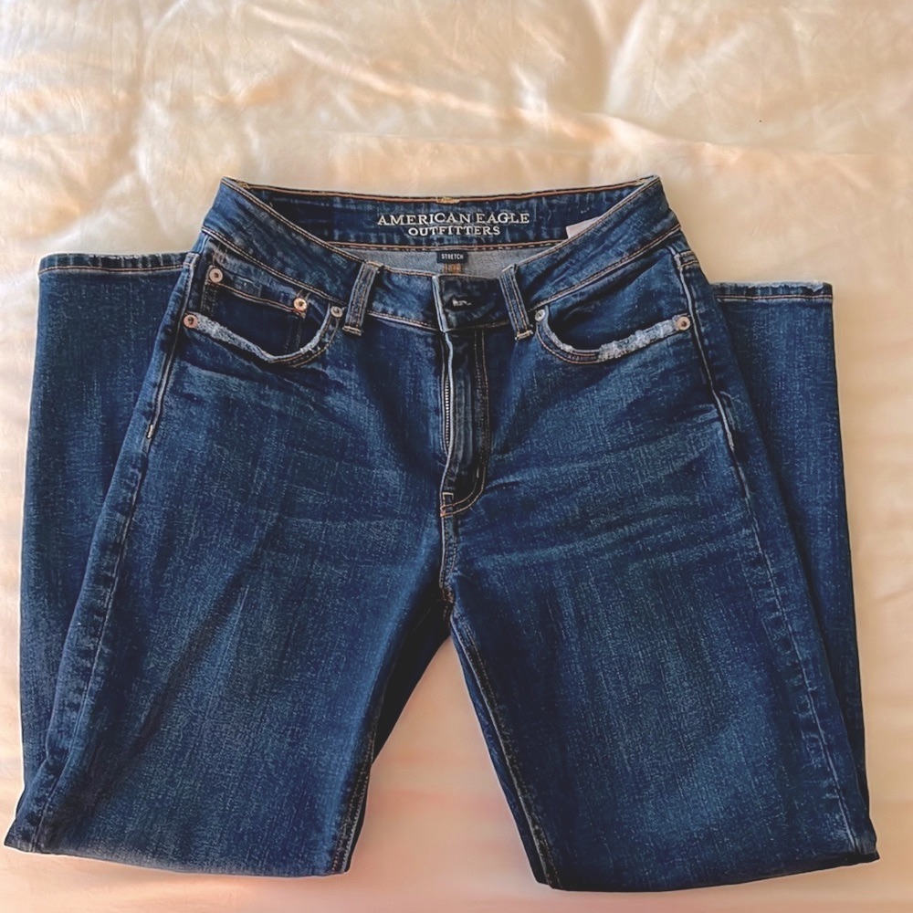 Vintage High Rise Cropped/Ankle Length Jeans